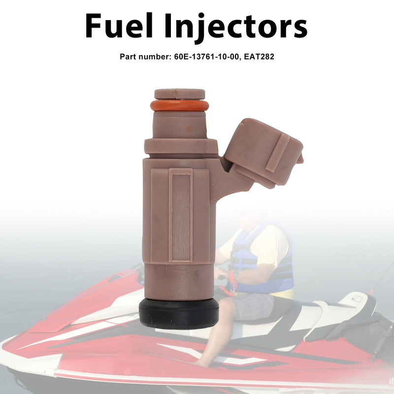 Yamaha PWC FX SX AR VX EAT282 Fuel Injectors 60E-13761-10-00