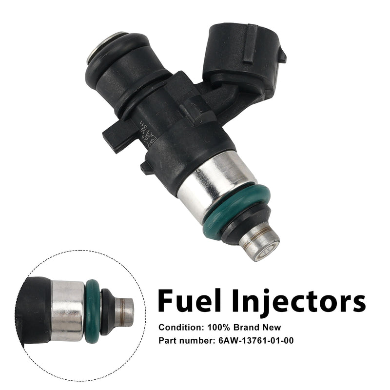 Yamaha Outboard 300HP LF300XSB2 Fuel Injectors 6AW-13761-01-00