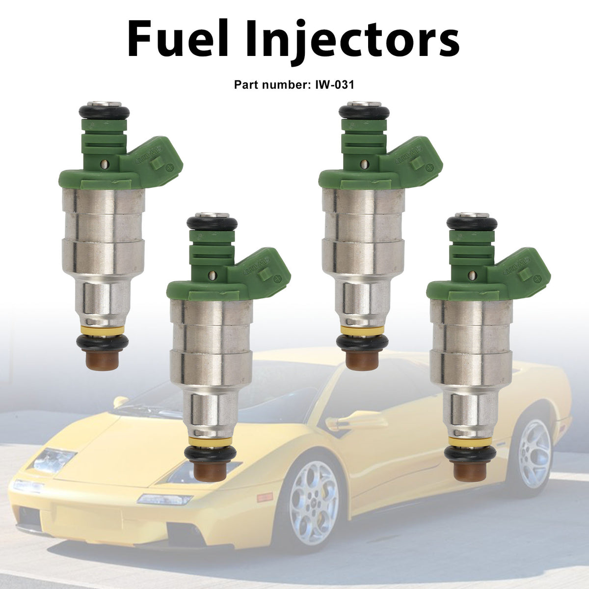 Ducati Lamborghini Murcielago 4PC IW031 Fuel Injectors IW-031