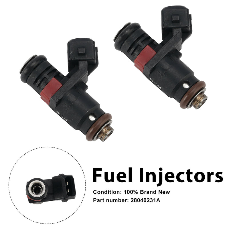 Ducati Monster 659 797 796 1110 2PC Fuel Injectors 28040231A