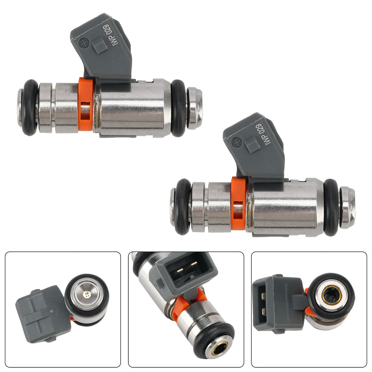 Electra Glide Street Glide Road King 2008-2017 2PC Fuel Injectors IWP-029
