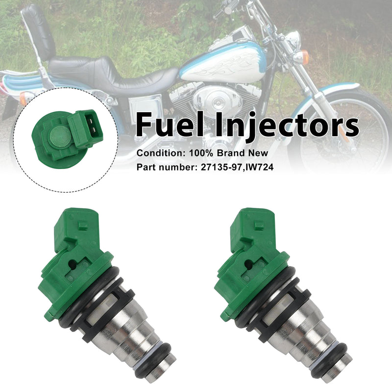 Dyna Bad Boy 1200 Sportster Road King 2PC IW724 Fuel Injectors 27135-97
