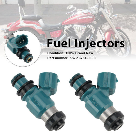 Yamaha V-STAR 950 YZF-R1 2PC Fuel Injectors 5S7-13761-00-00