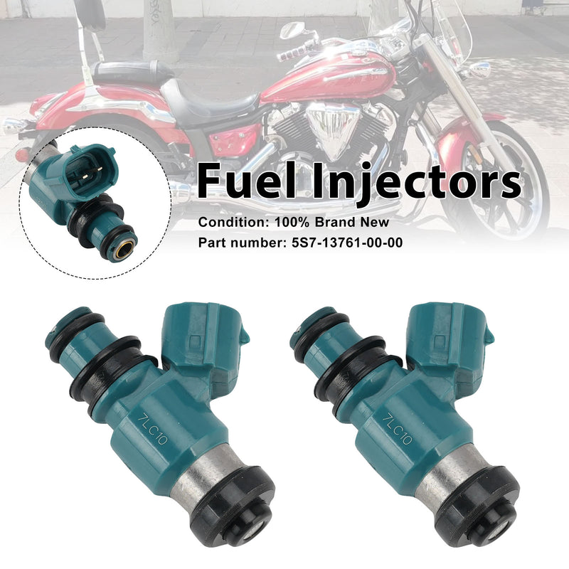 Yamaha V-STAR 950 YZF-R1 2PC Fuel Injectors 5S7-13761-00-00