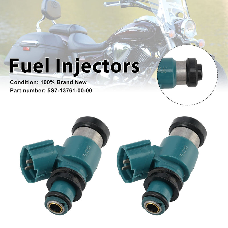 Yamaha V-STAR 950 YZF-R1 2PC Fuel Injectors 5S7-13761-00-00