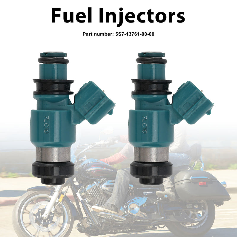 Yamaha V-STAR 950 YZF-R1 2PC Fuel Injectors 5S7-13761-00-00