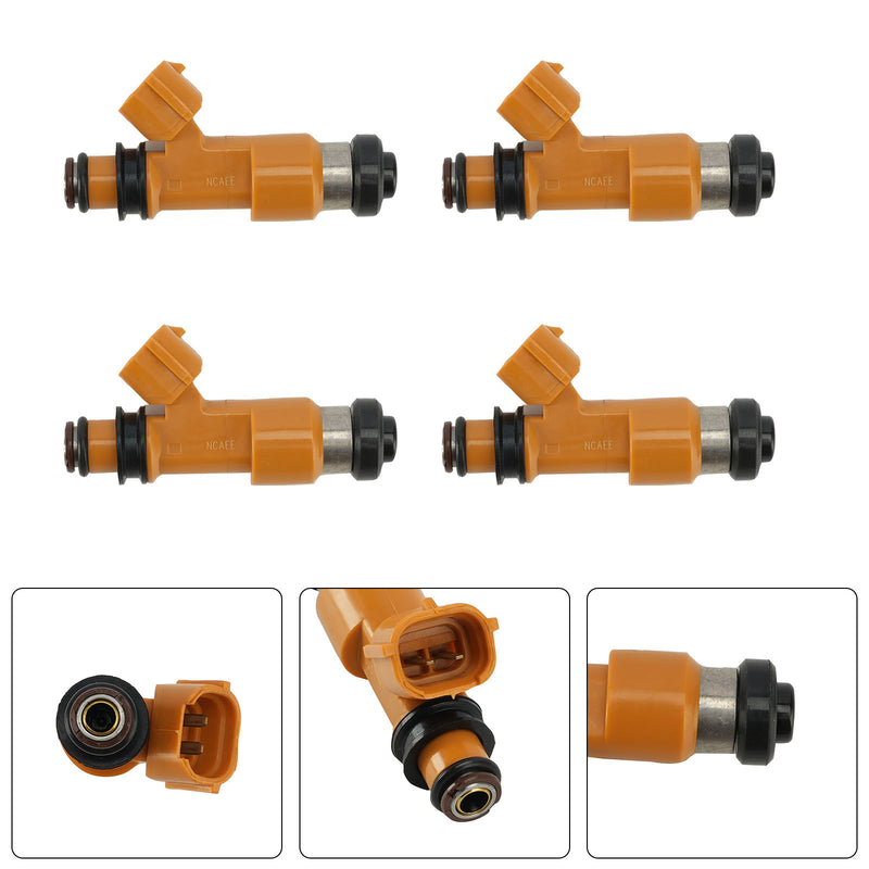 Yamaha FZ6 2004-2009 FZ6R 2009-2017 4PC Fuel Injectors 5VX-13761-00-00