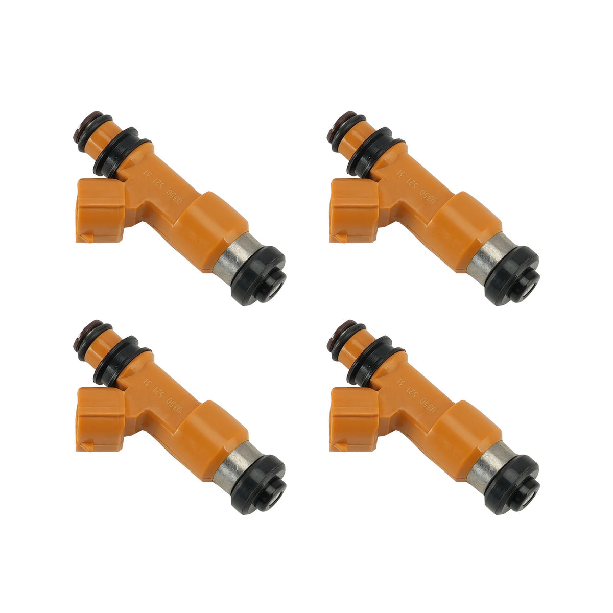 Yamaha FZ6 2004-2009 FZ6R 2009-2017 4PC Fuel Injectors 5VX-13761-00-00