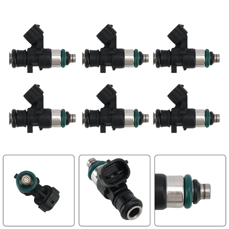 Yamaha Outboard 225/250/300/350HP 6PC Fuel Injectors 6AW-13761-00-00