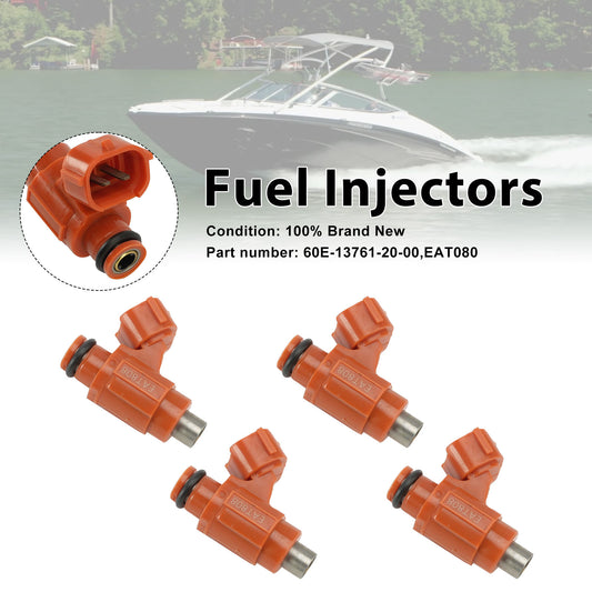 Yamaha 1100 2012-2015 4PC EAT080 Fuel Injectors 60E-13761-20-00