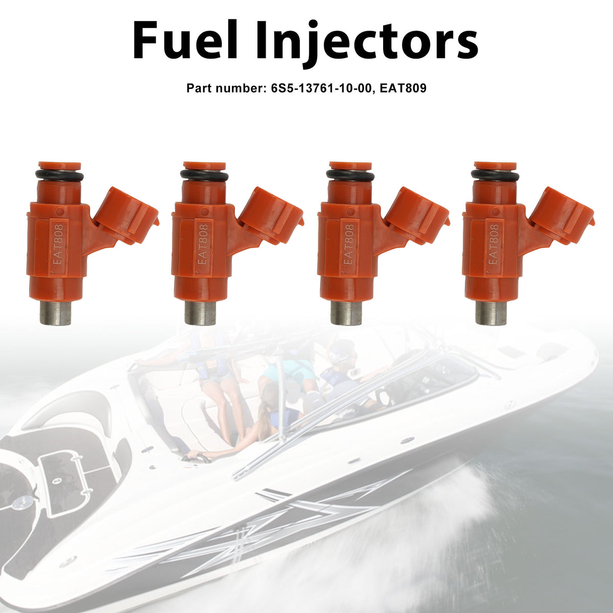 Yamaha 1100 2012-2015 4PC EAT080 Fuel Injectors 60E-13761-20-00