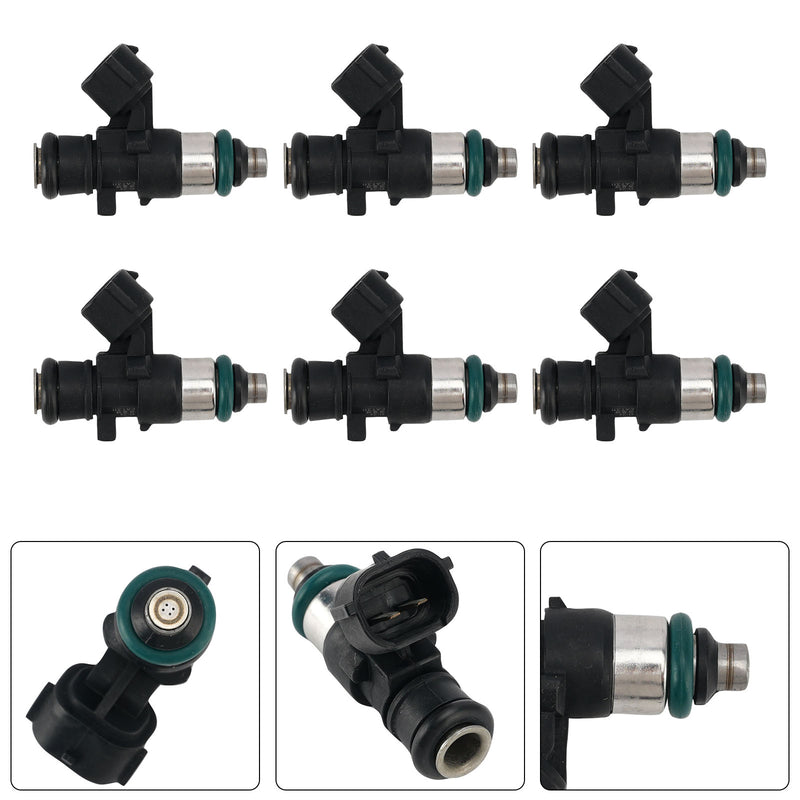 Yamaha Outboard 300HP LF300XSB2 6PC Fuel Injectors 6AW-13761-01-00