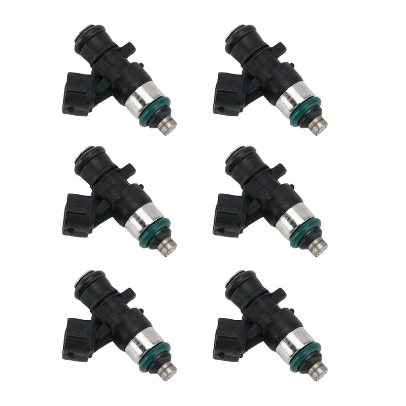 Yamaha Outboard 300HP LF300XSB2 6PC Fuel Injectors 6AW-13761-01-00
