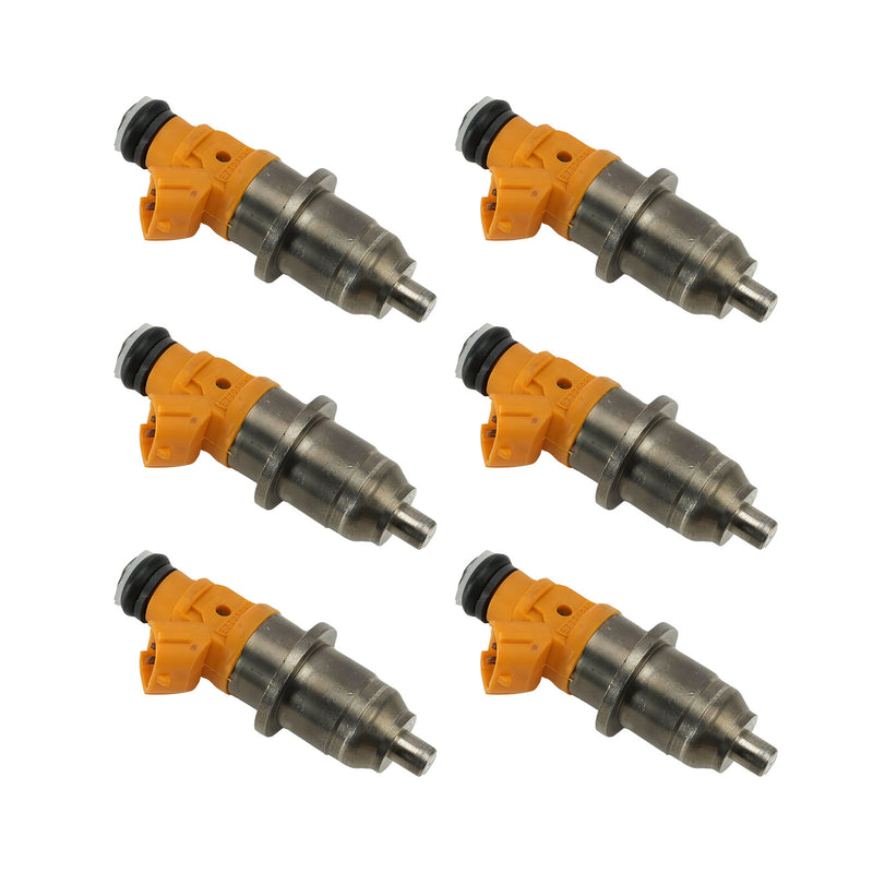 Yamaha Outboard 250 300 HP 6PC E7T25080 Fuel Injectors 60V-13761-00-00