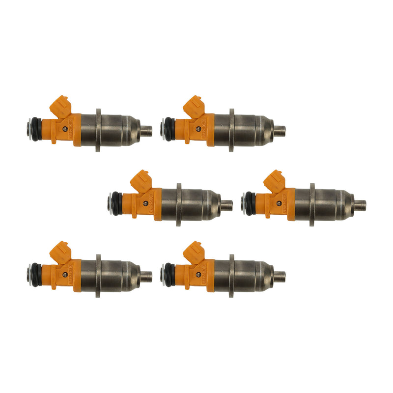 Yamaha Outboard 250 300 HP 6PC E7T25080 Fuel Injectors 60V-13761-00-00