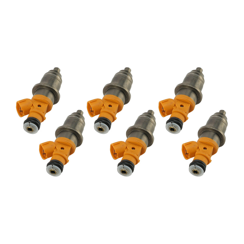 Yamaha Outboard 250 300 HP 6PC E7T25080 Fuel Injectors 60V-13761-00-00
