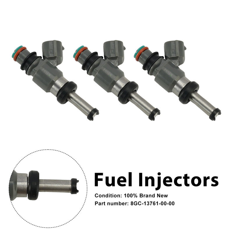 Yamaha PHAZER MTX FX NYTRO MTX GT RTX 3PC Fuel Injectors 8GC-13761-00-00