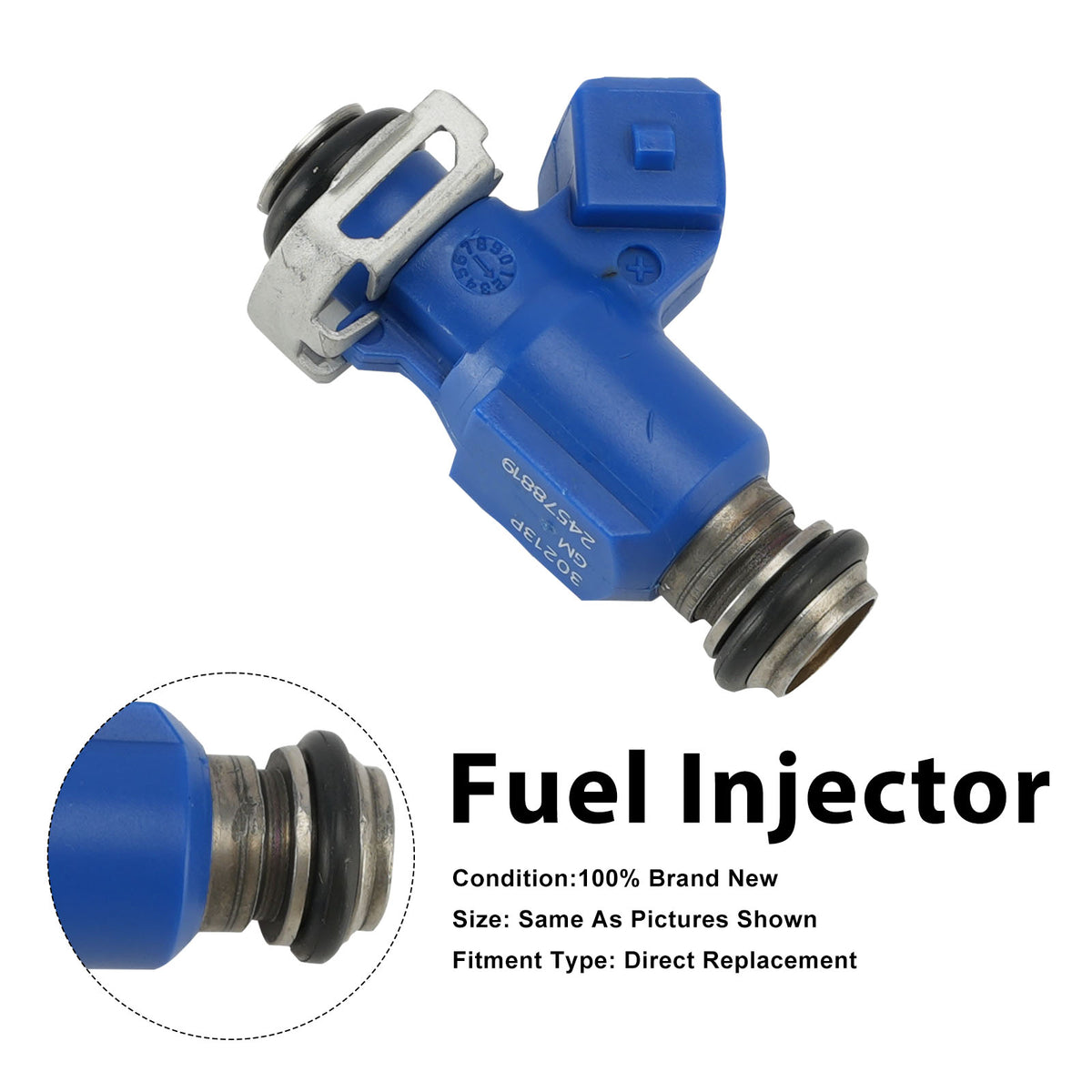 Chevrolet Prisma Onix 1.0 8V 2013-2015 24578819 1PCS Fuel Injector