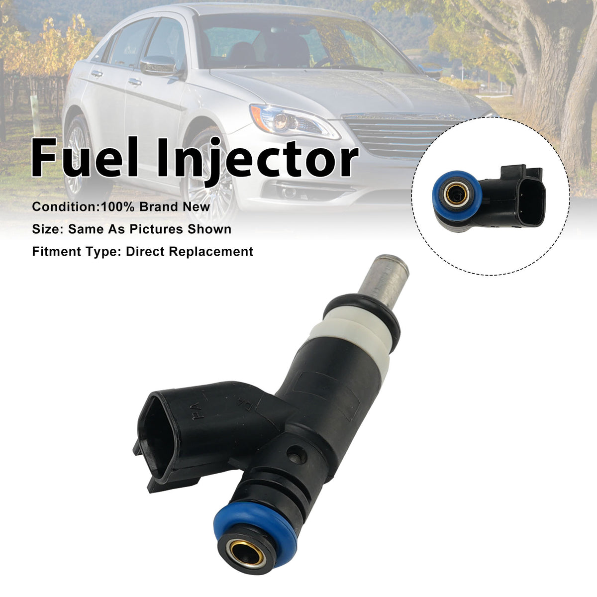 Dodge Avenger 2008-2014 Caliber 2007-2012 04891577AA 1PCS Fuel Injector
