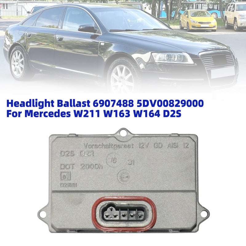 Mercedes W211 W163 W164 D2S Headlight Ballast 6907488 5DV00829000