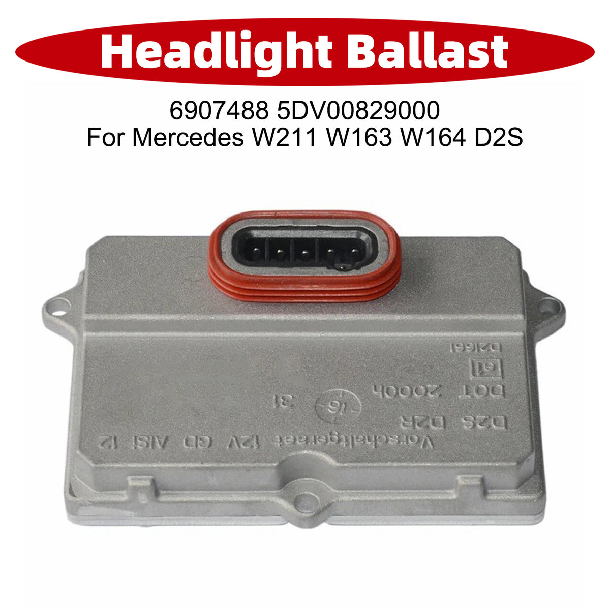 Mercedes W211 W163 W164 D2S Headlight Ballast 6907488 5DV00829000