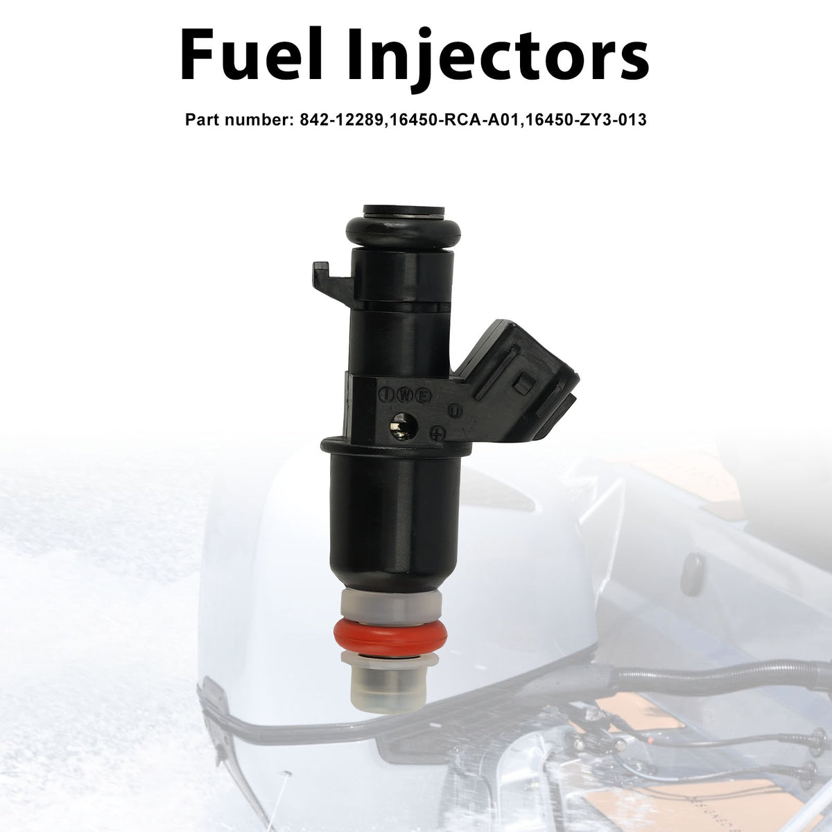 Honda Outboard 842-12289 Fuel Injectors 16450-RCA-A01 16450-ZY3-013