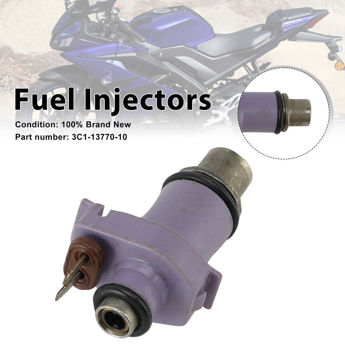 Yamaha YZF R15 Fuel Injectors 3C1-13770-10