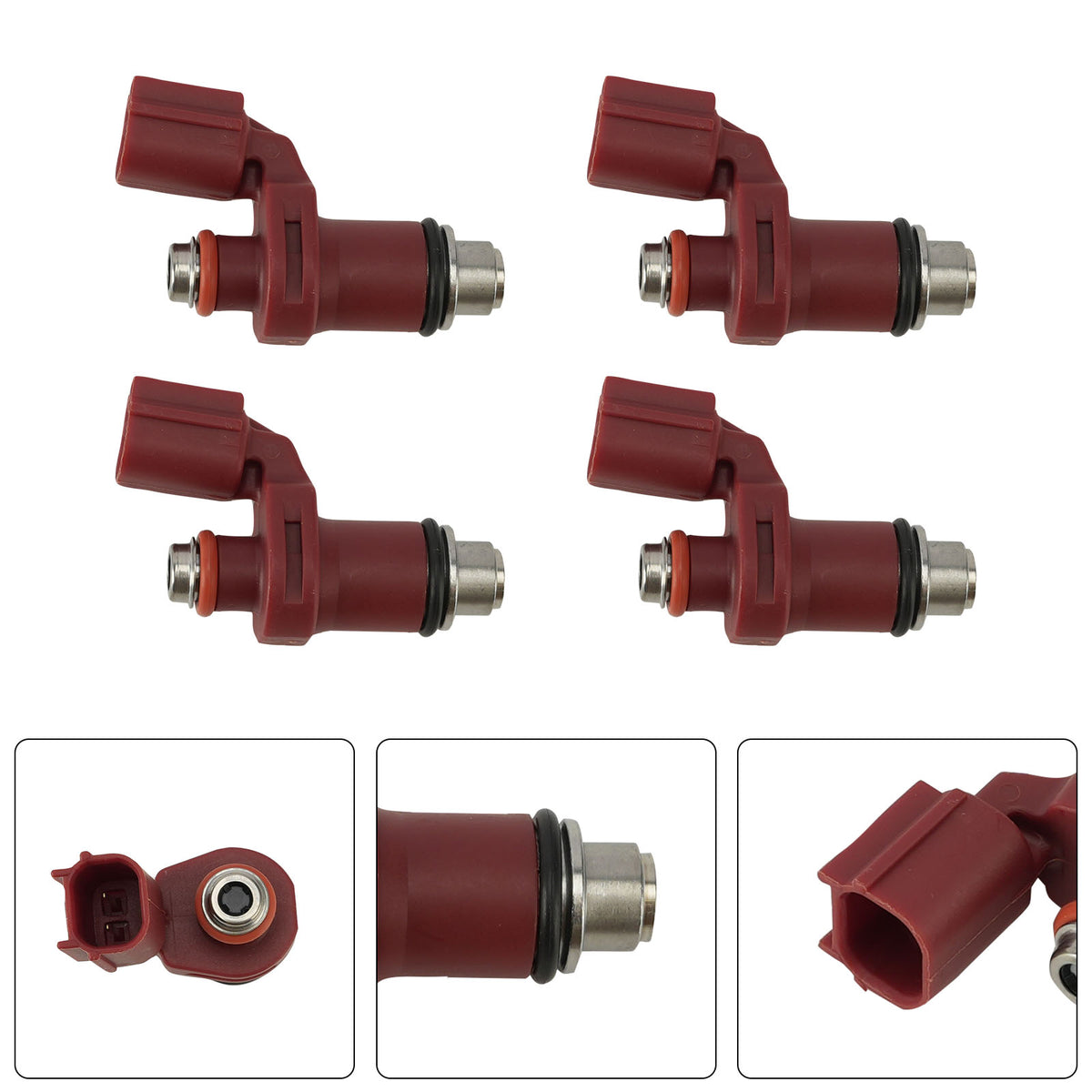 Yamaha Outboard 75HP 90HP 4PC Fuel Injectors 6FP-13761-00-00