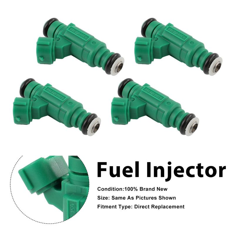 Nissan Sentra L4 1.8 2003-2006 0280156159 16600-4Z800 4PCS Fuel Injector