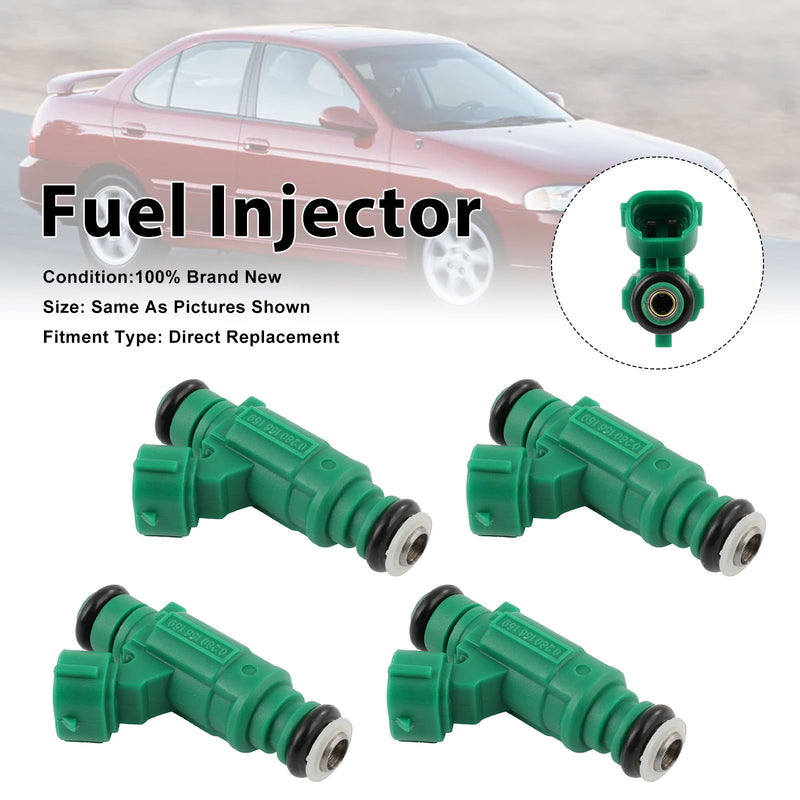 Nissan Sentra L4 1.8 2003-2006 0280156159 16600-4Z800 4PCS Fuel Injector