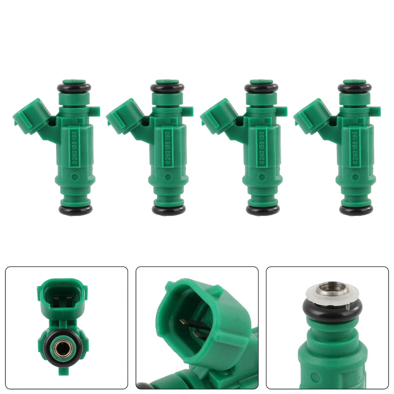 Nissan Sentra L4 1.8 2003-2006 0280156159 16600-4Z800 4PCS Fuel Injector