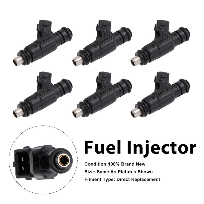 BMW 3 Series M3 2000-2006 Z3 2001-2003 0280156052 6PCS Fuel Injector