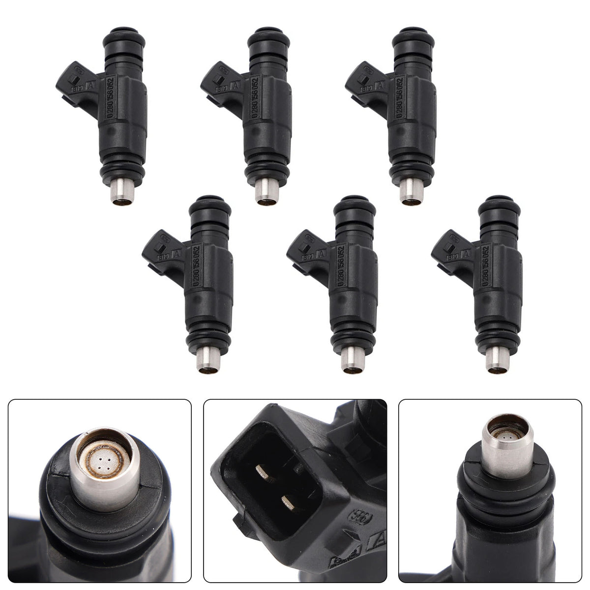 BMW 3 Series M3 2000-2006 Z3 2001-2003 0280156052 6PCS Fuel Injector