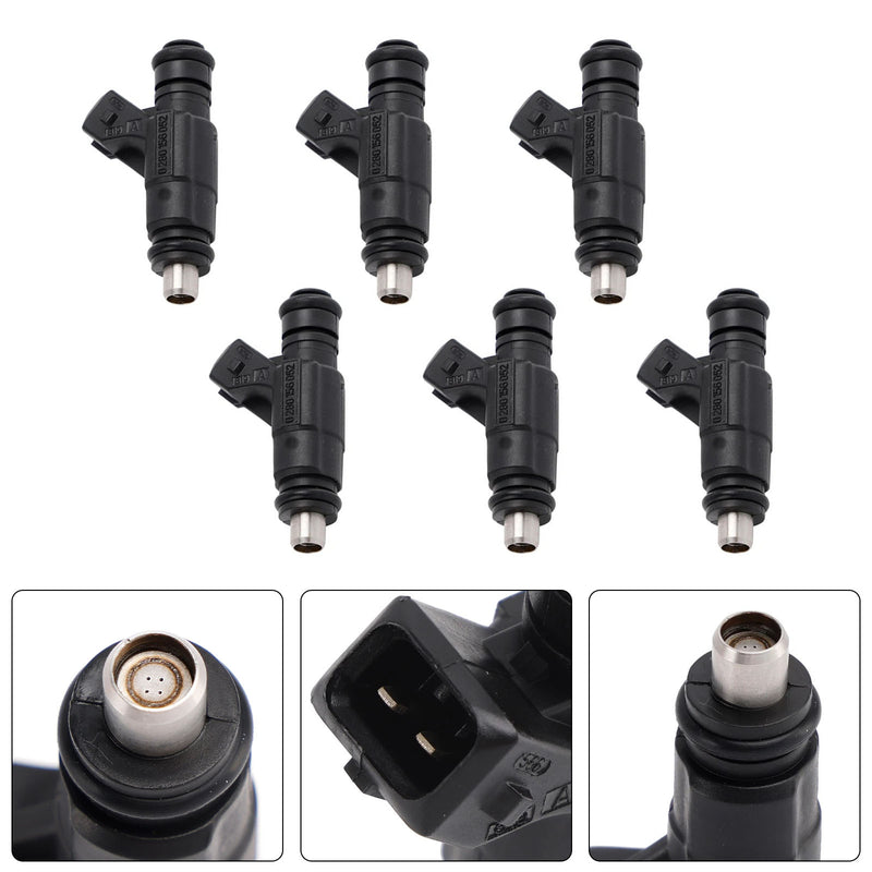BMW 3 Series M3 2000-2006 Z3 2001-2003 0280156052 6PCS Fuel Injector