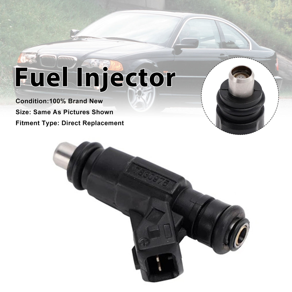 BMW 3 Series M3 2000-2006 Z3 2001-2003 0280156052 1PCS Fuel Injector