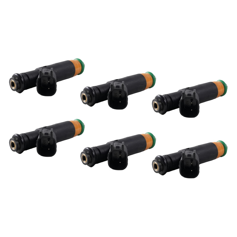 Ford E-150 E-250 F-150 4.2L V6 2000-2003 YR3E-A6A 6PCS Fuel Injector