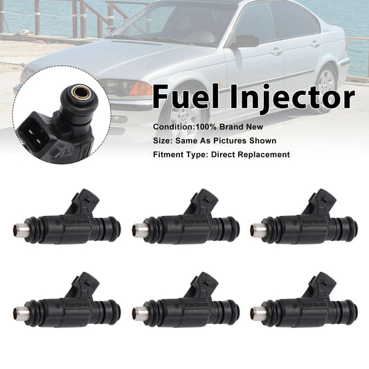 BMW 3 Series M3 2000-2006 Z3 2001-2003 0280156052 6PCS Fuel Injector