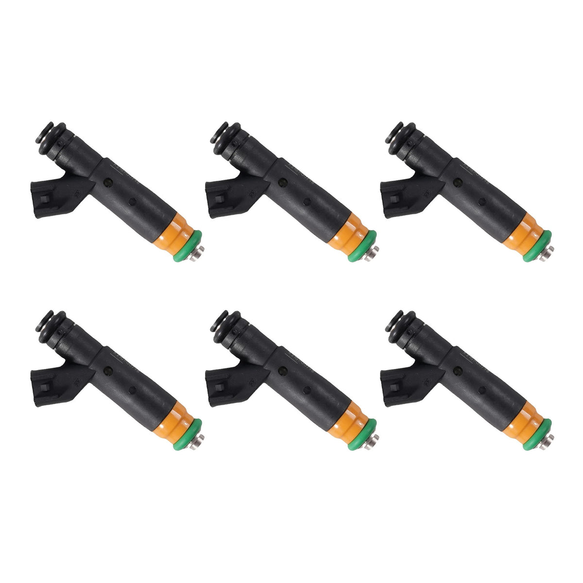 Ford E-150 E-250 F-150 4.2L V6 2000-2003 YR3E-A6A 6PCS Fuel Injector
