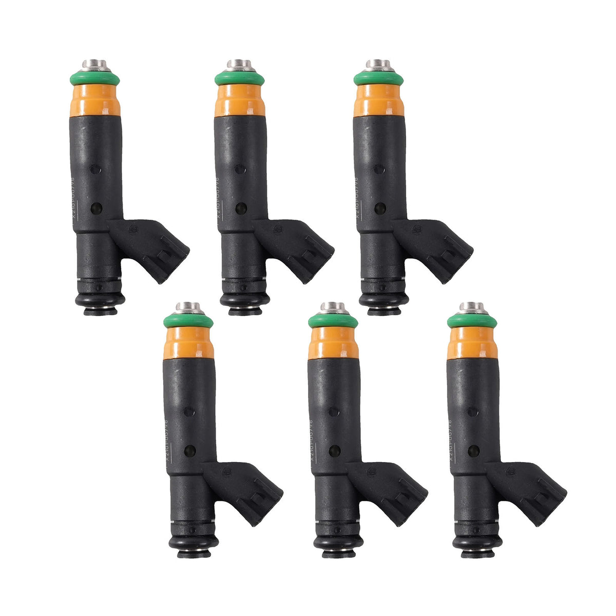 Ford E-150 E-250 F-150 4.2L V6 2000-2003 YR3E-A6A 6PCS Fuel Injector