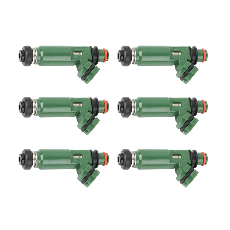 Toyota Landcruiser FZJ78 1FZ-FE 1999-2006 23250-66010 6PCS Fuel Injector