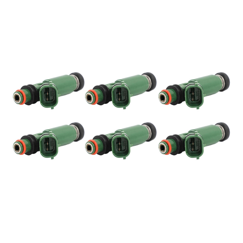 Toyota Landcruiser FZJ78 1FZ-FE 1999-2006 23250-66010 6PCS Fuel Injector