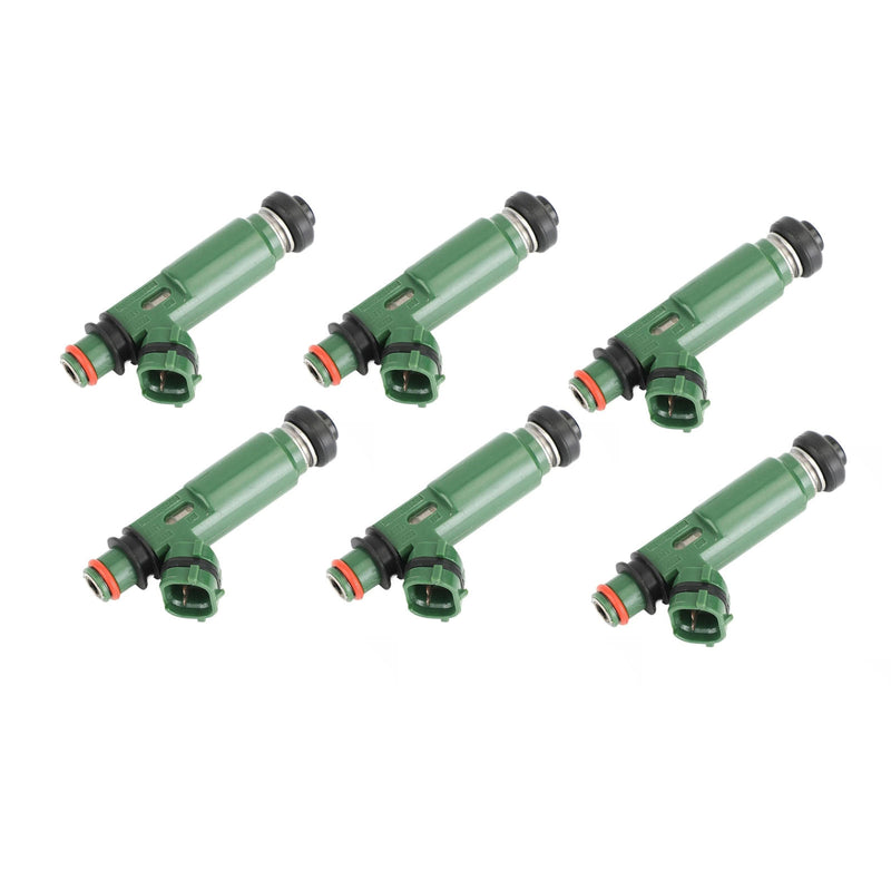 Toyota Landcruiser FZJ78 1FZ-FE 1999-2006 23250-66010 6PCS Fuel Injector