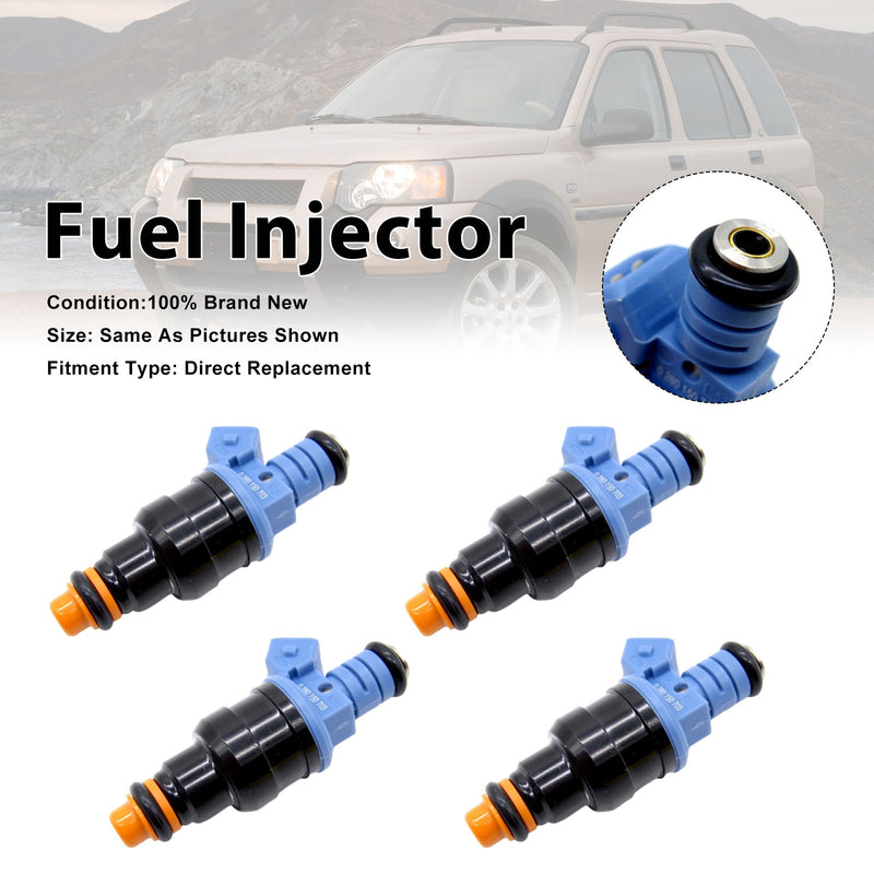 Rover 75 1999-2005 For MG MGF 1995-2002 0280150703 4PCS Fuel Injector