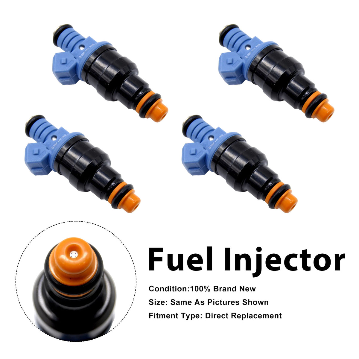Rover 75 1999-2005 For MG MGF 1995-2002 0280150703 4PCS Fuel Injector