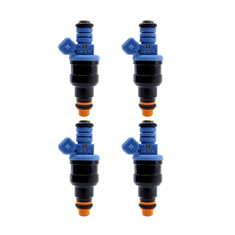 Rover 75 1999-2005 For MG MGF 1995-2002 0280150703 4PCS Fuel Injector