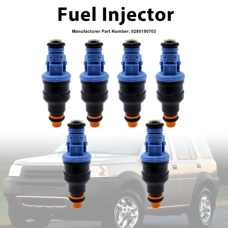Alfa Romeo 155 1992-1997 156 1997-2001 0280150703 6PCS Fuel Injector