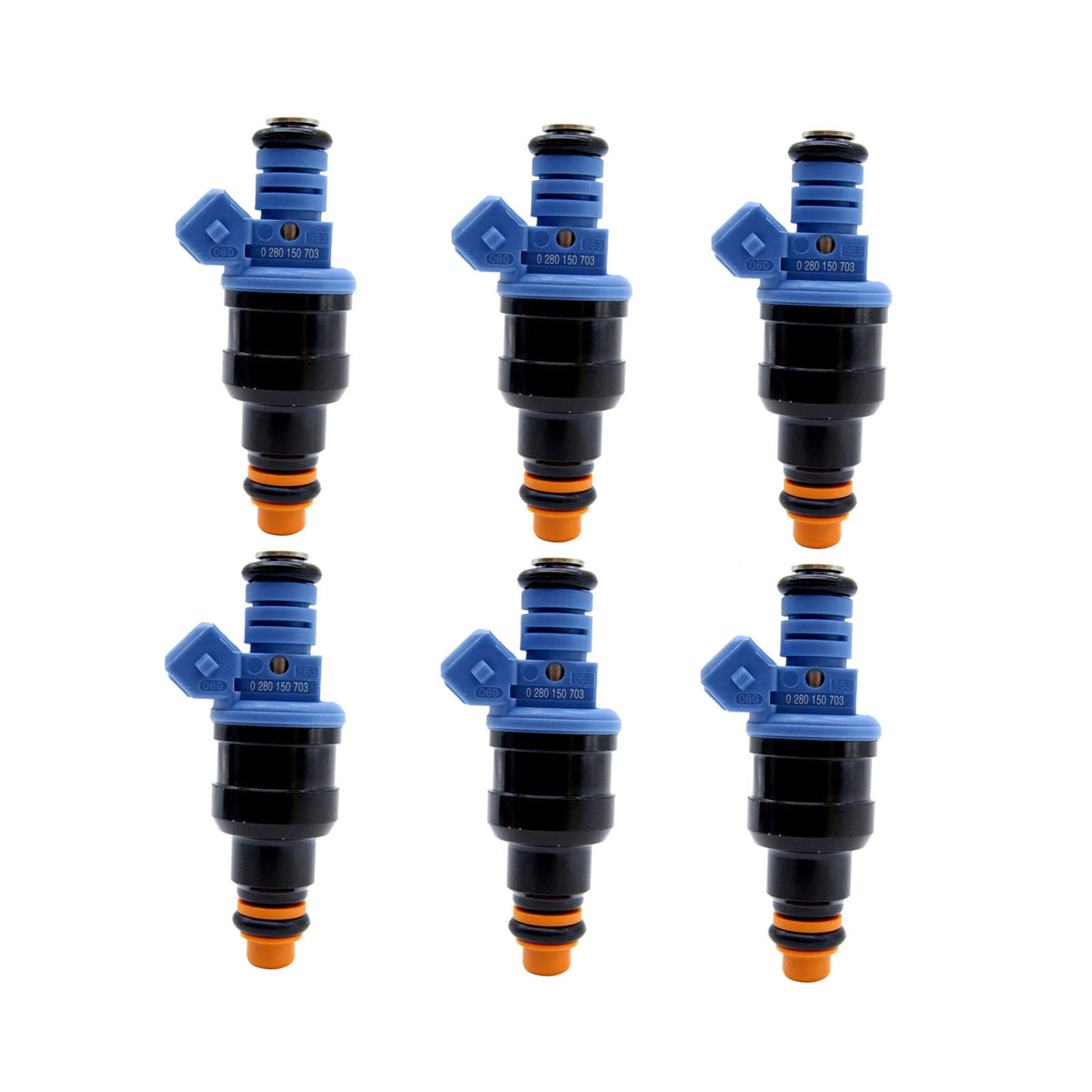 Alfa Romeo 155 1992-1997 156 1997-2001 0280150703 6PCS Fuel Injector