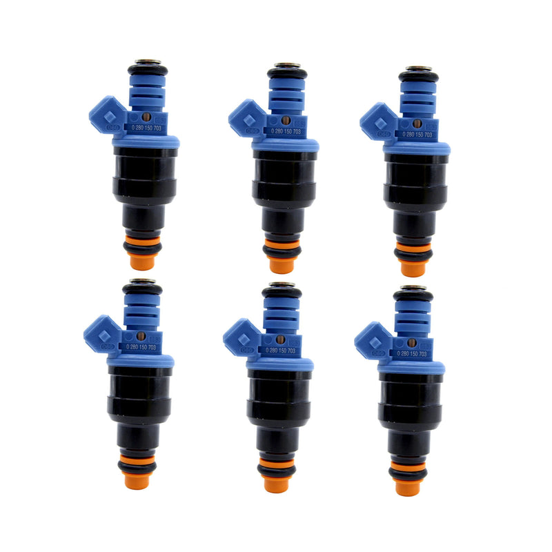 Alfa Romeo 155 1992-1997 156 1997-2001 0280150703 6PCS Fuel Injector