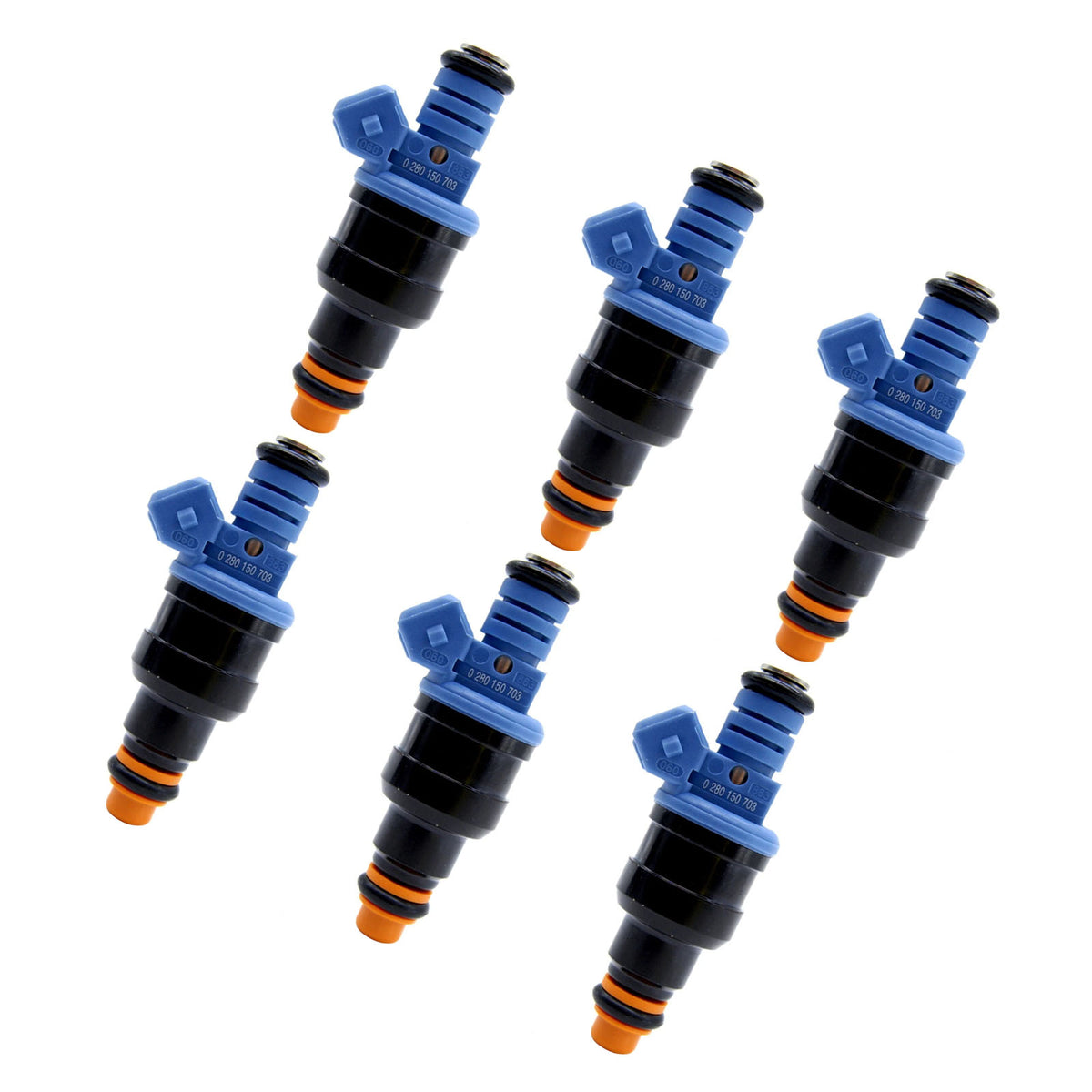 Alfa Romeo 155 1992-1997 156 1997-2001 0280150703 6PCS Fuel Injector