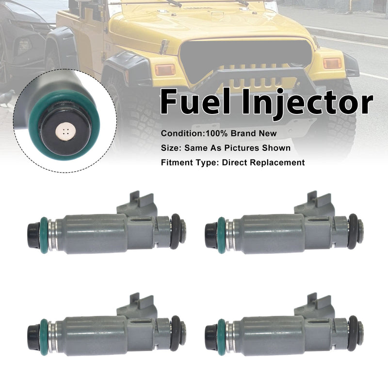 Jeep TJ Wrangler 2005-2006 Liberty 2004-2005 53013656AA 4PCS Fuel Injector